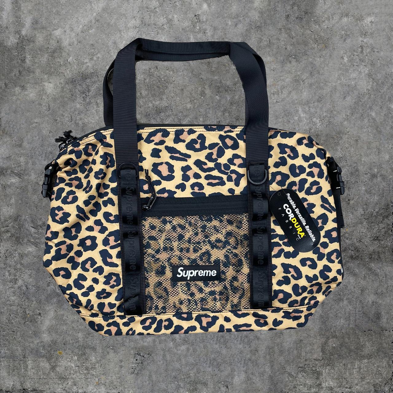 Supreme FW20 Leopard Zip Tote Bag 🏆 Trusted... - Depop