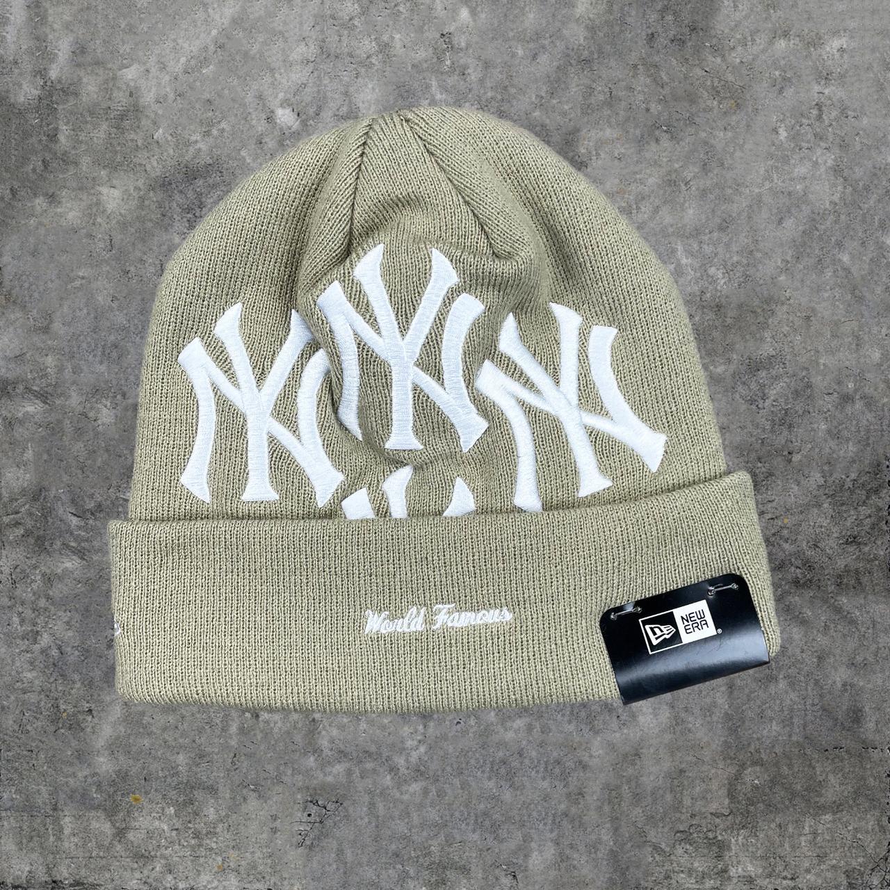 Supreme New York Yankees New Era Box Logo Beanie - Depop