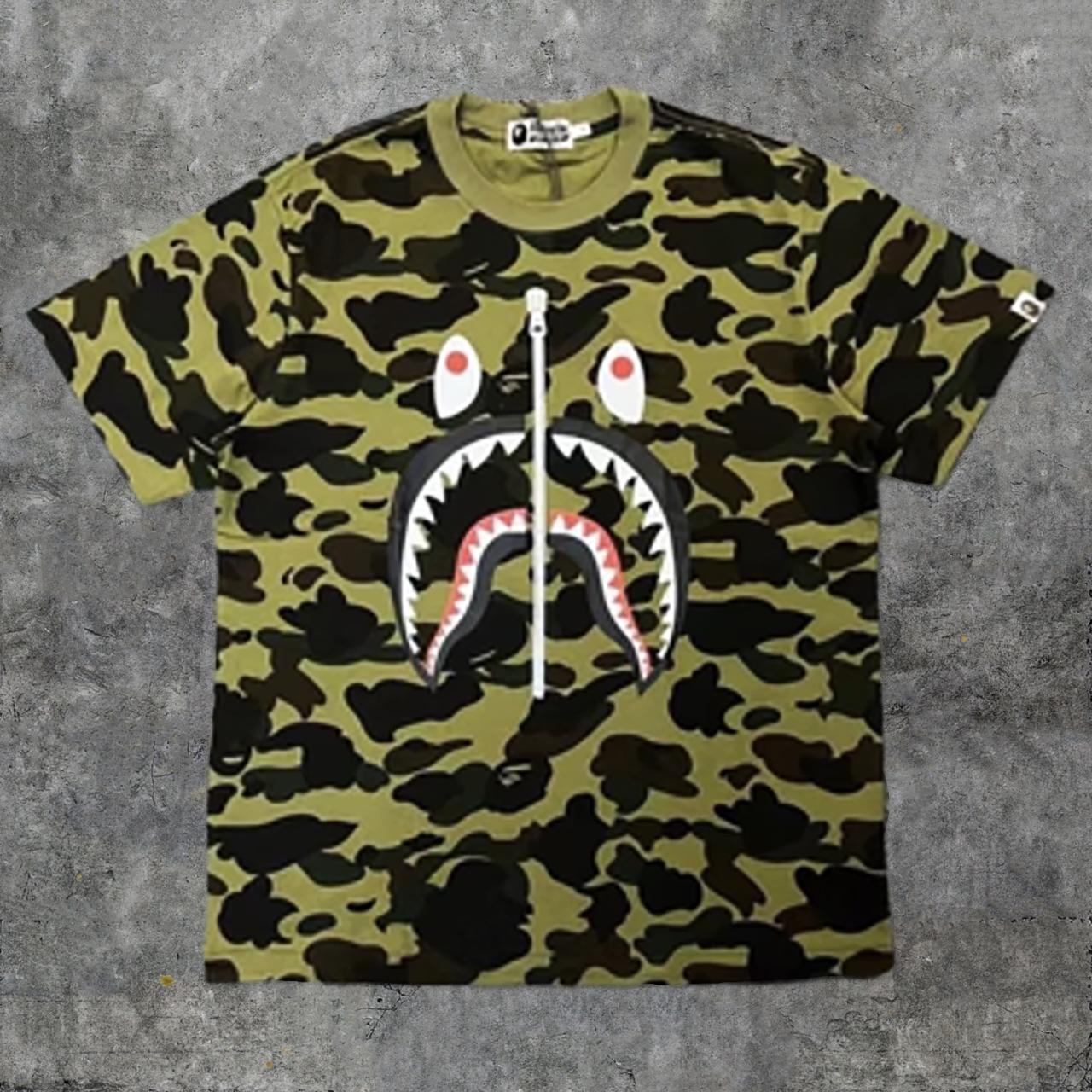 公式販売 A BATHING APE 1ST CAMO SHARK POLO L 新品 - メンズ