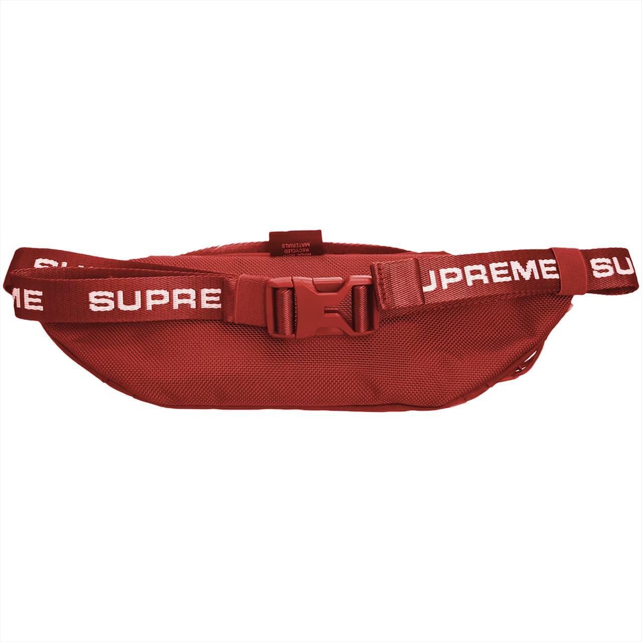 Supreme waist bag ss18 hot sale red