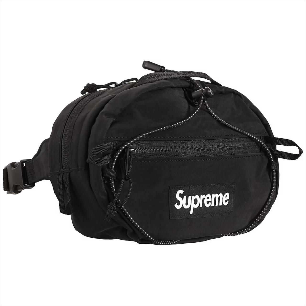 Supreme FW20 Black Waist Bag 🏆 Trusted Seller 🚚... - Depop