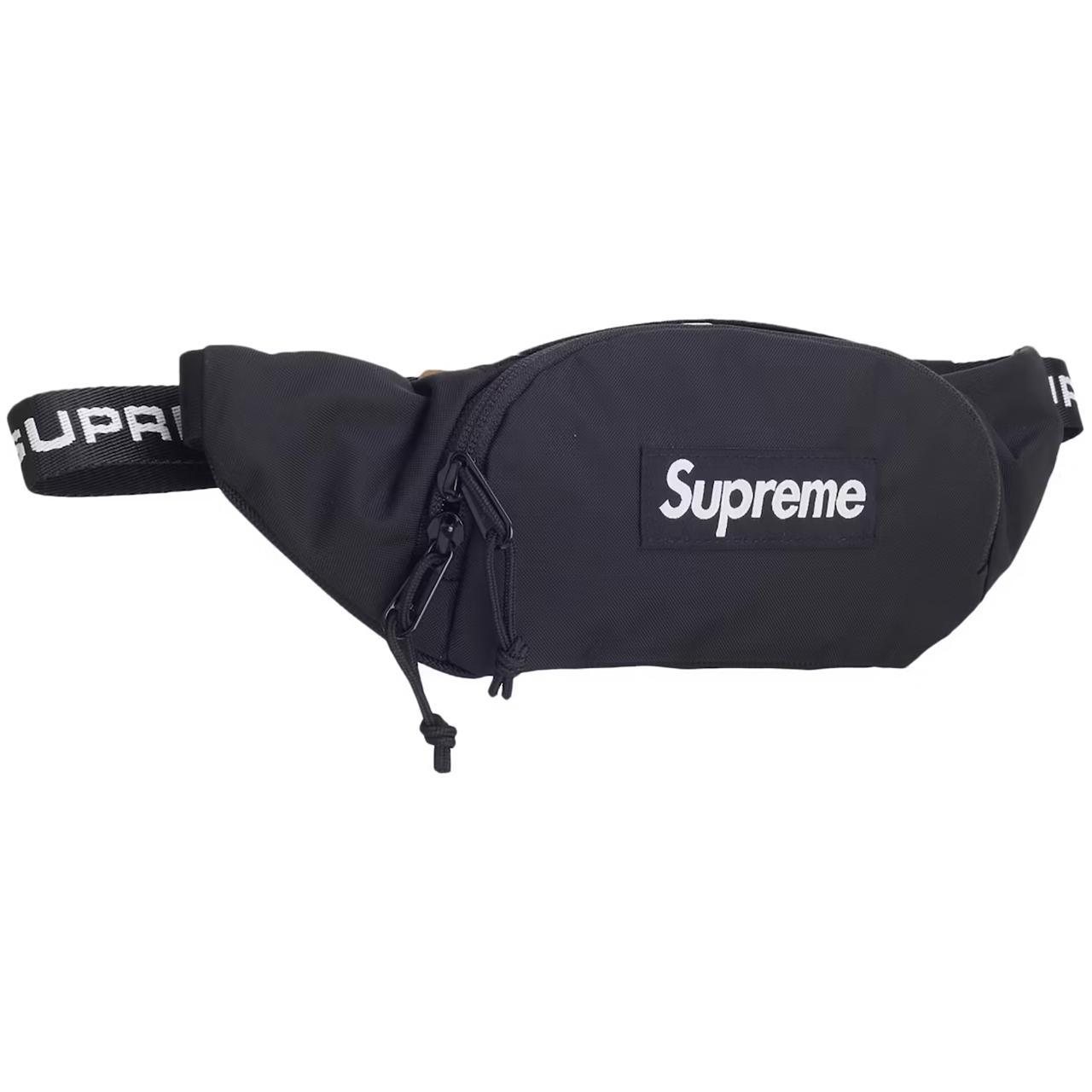 Supreme FW22 Black Small Waist Bag 🏆 Trusted... - Depop