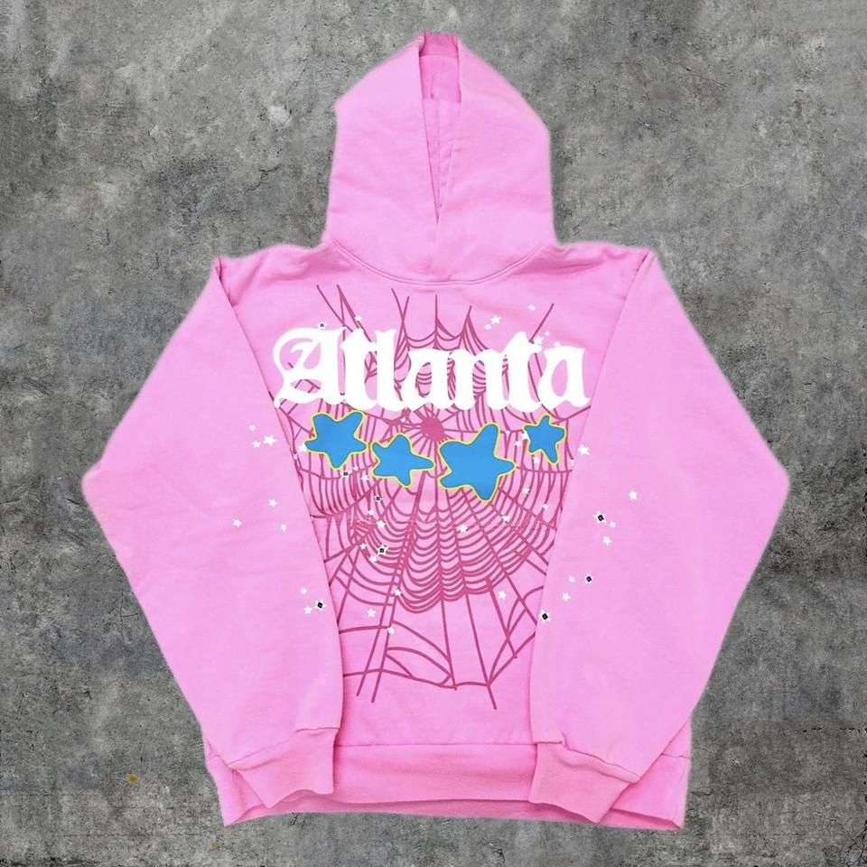 Replying to @jayeditz61 Sp5der Atlanta Hoodie 🕷️ Pink ❓Have a