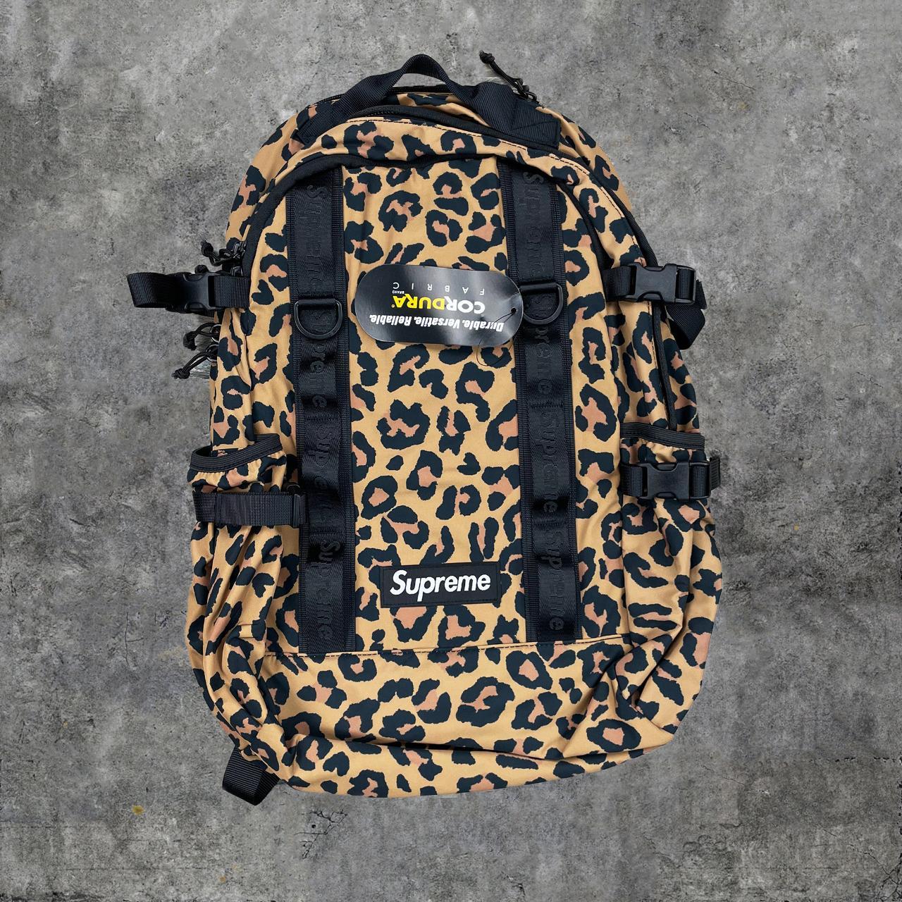 Supreme Fw20 Leopard Box Backpack 🏆 Trusted Depop 5173