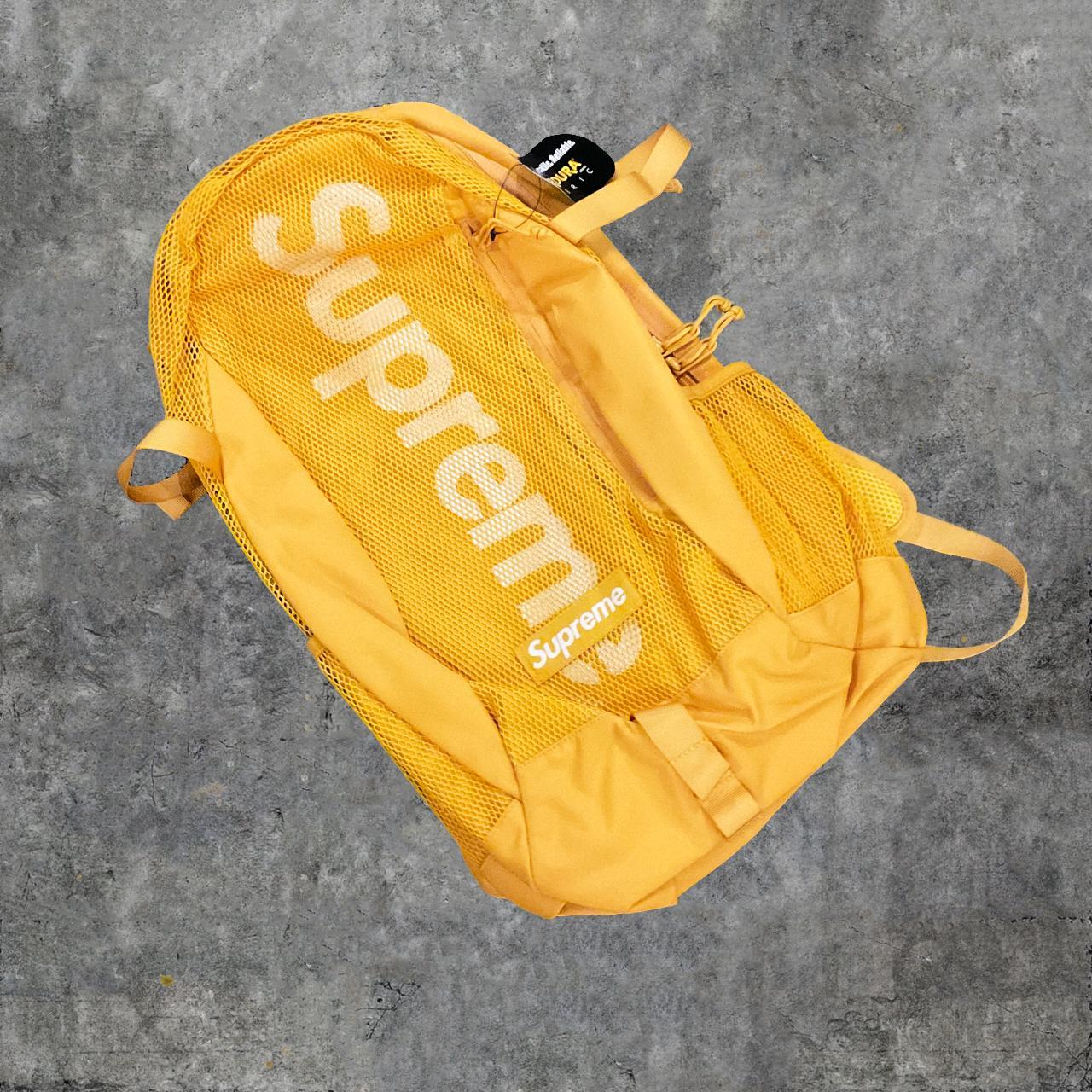 Gold discount supreme backpack