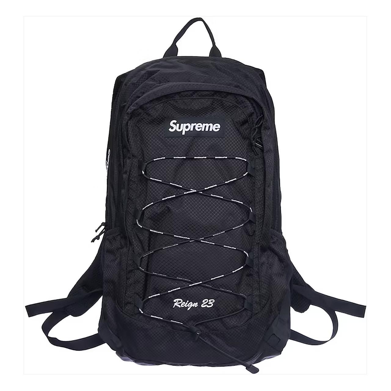 Supreme SS22 Reign 23 Black Backpack 🏆 Trusted... - Depop