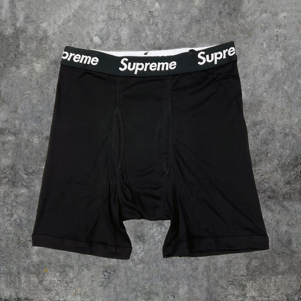 Supreme x Hanes Boxer Briefs (Black) – SneakerRack