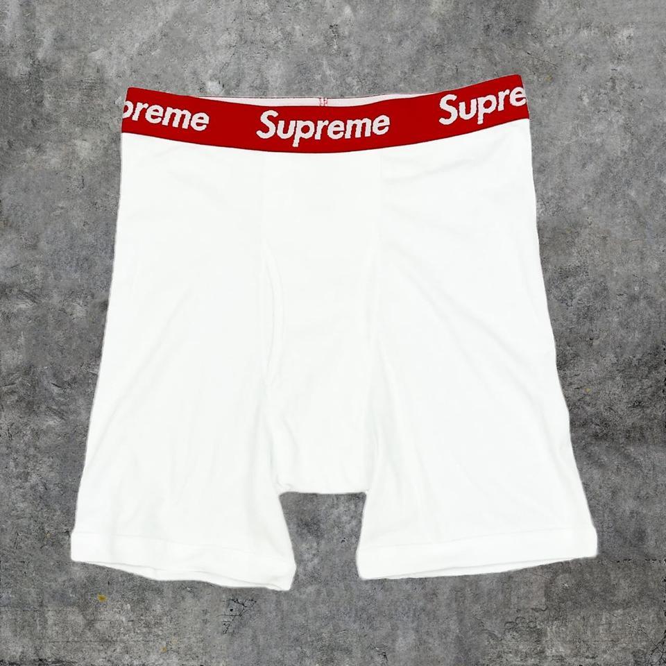 Supreme x Hanes White Boxer Briefs, 🏆 Trusted