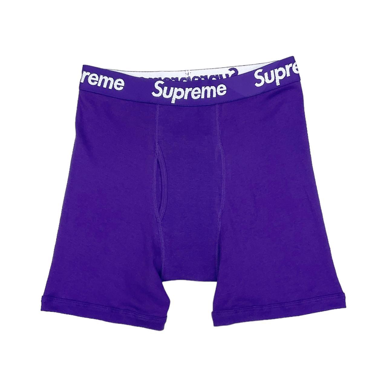 Supreme x Hanes Bandana Boxer Briefs Black 🏆 - Depop