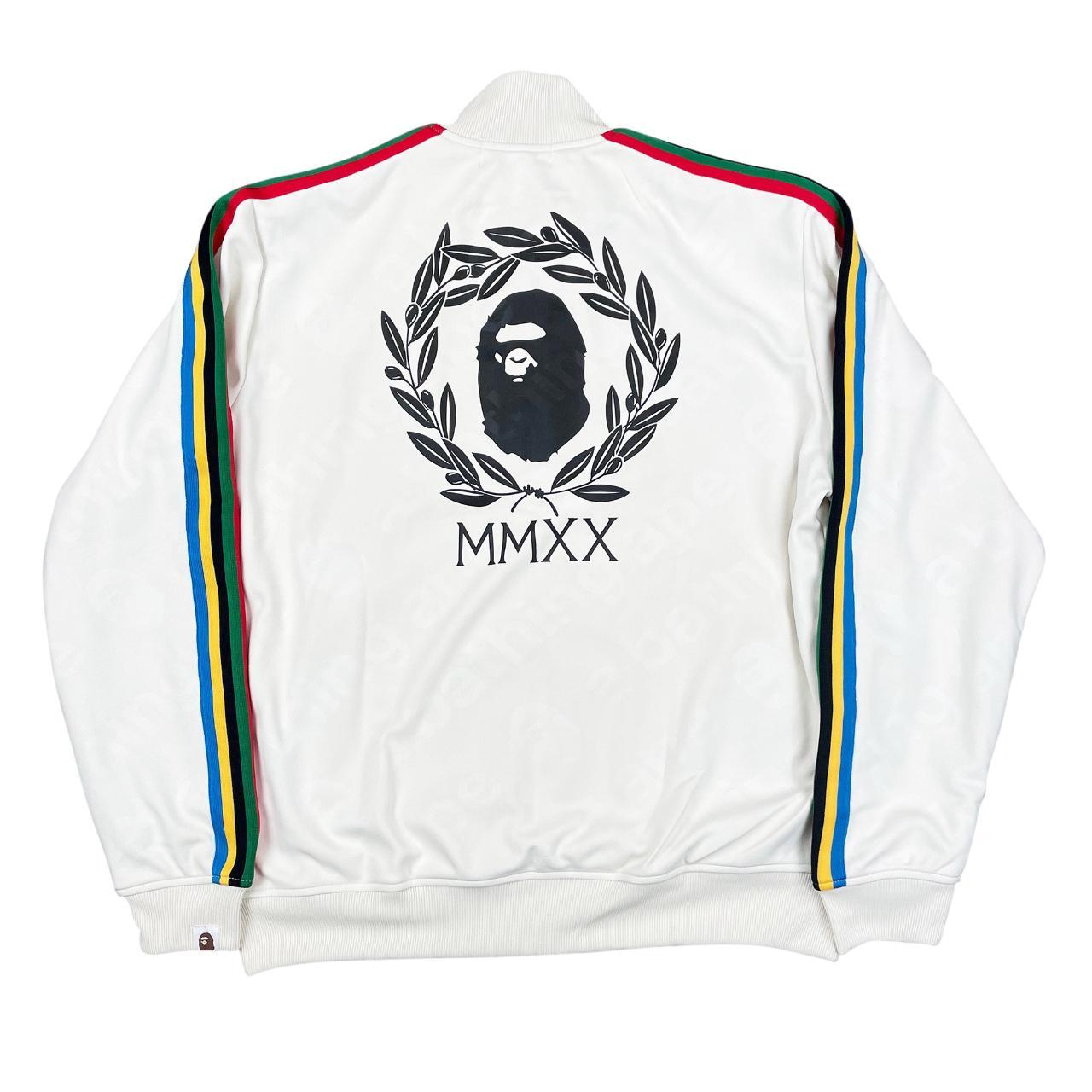 BATHING APE LOGO NYLON TRACK JACKET MENS – us.bape.com
