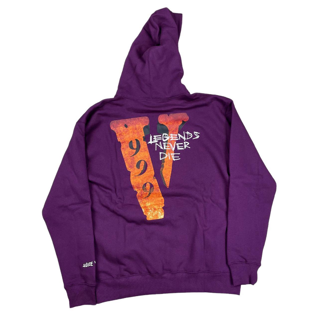 Depop In Loving Memory Hoodie In Purple Juice Wrld Purple Juice
