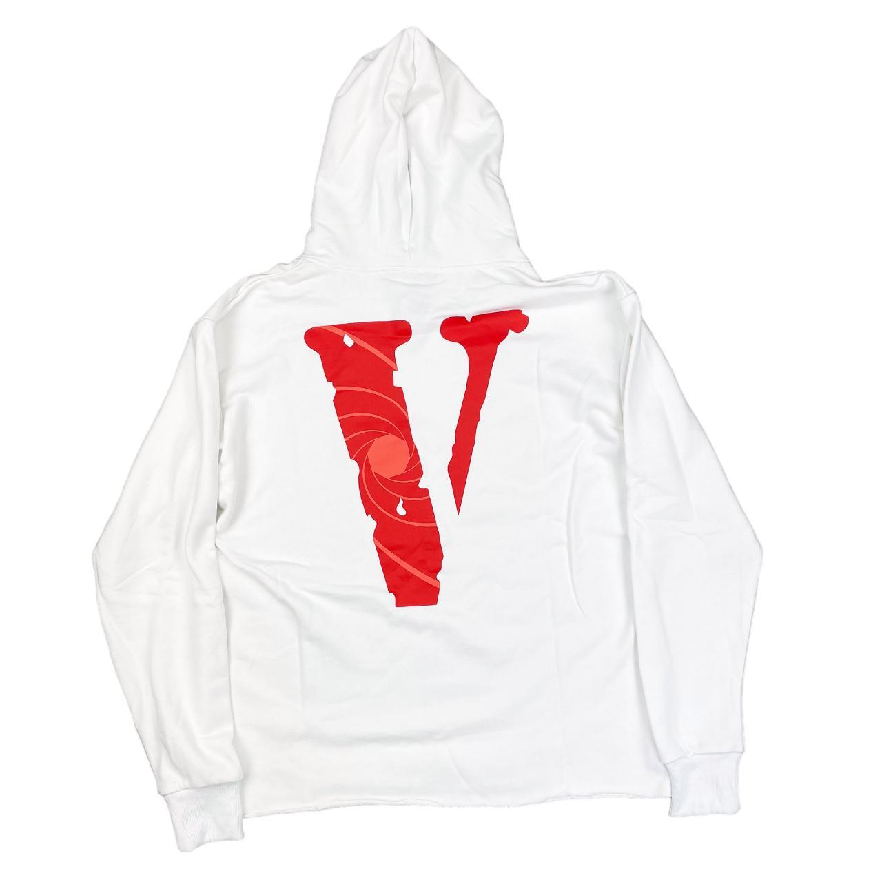 Pullover Hoodie White And Red Vlone Hoodie White And Orange Vlone