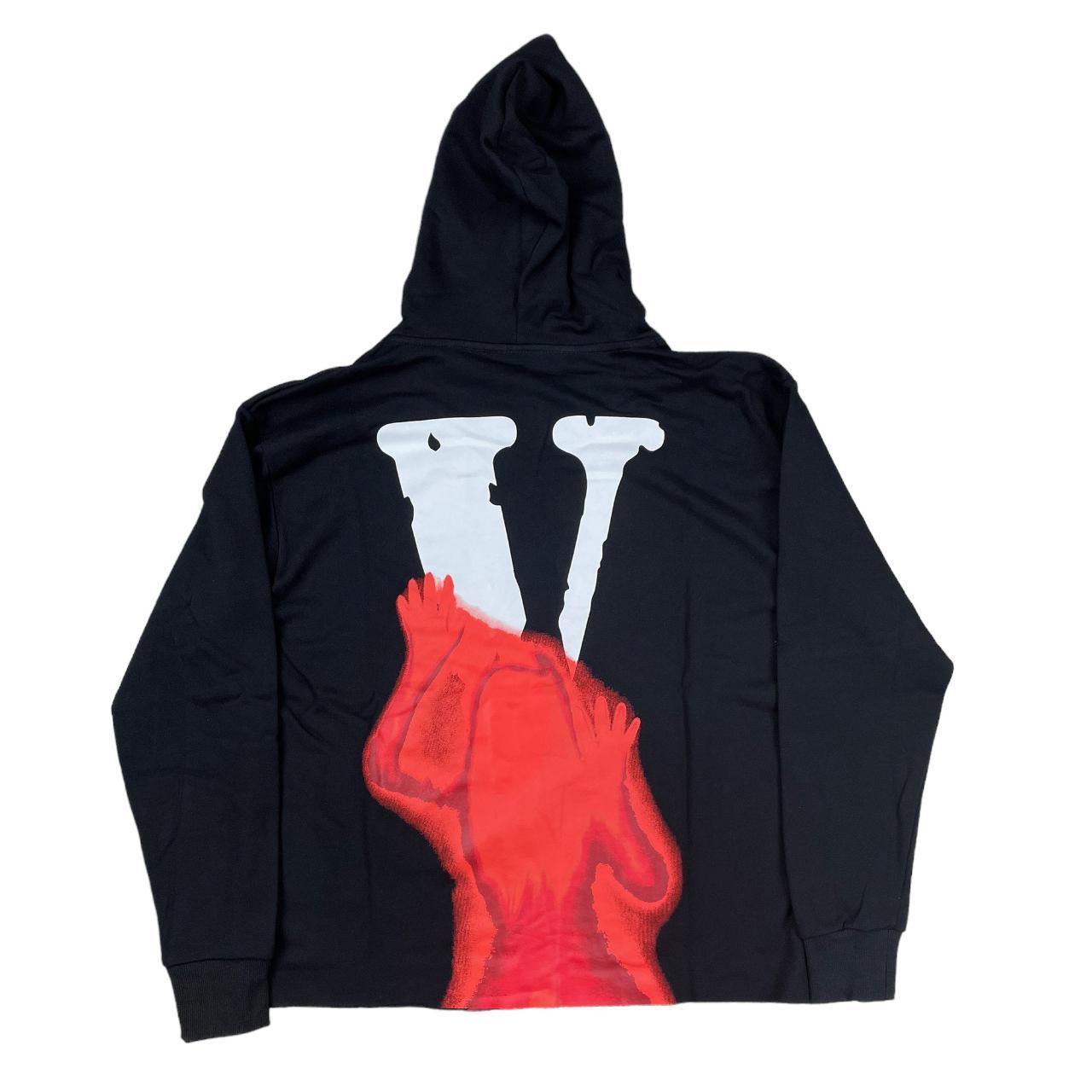 VLONE Scream Friends Hoodie Sweatshirt Black Red