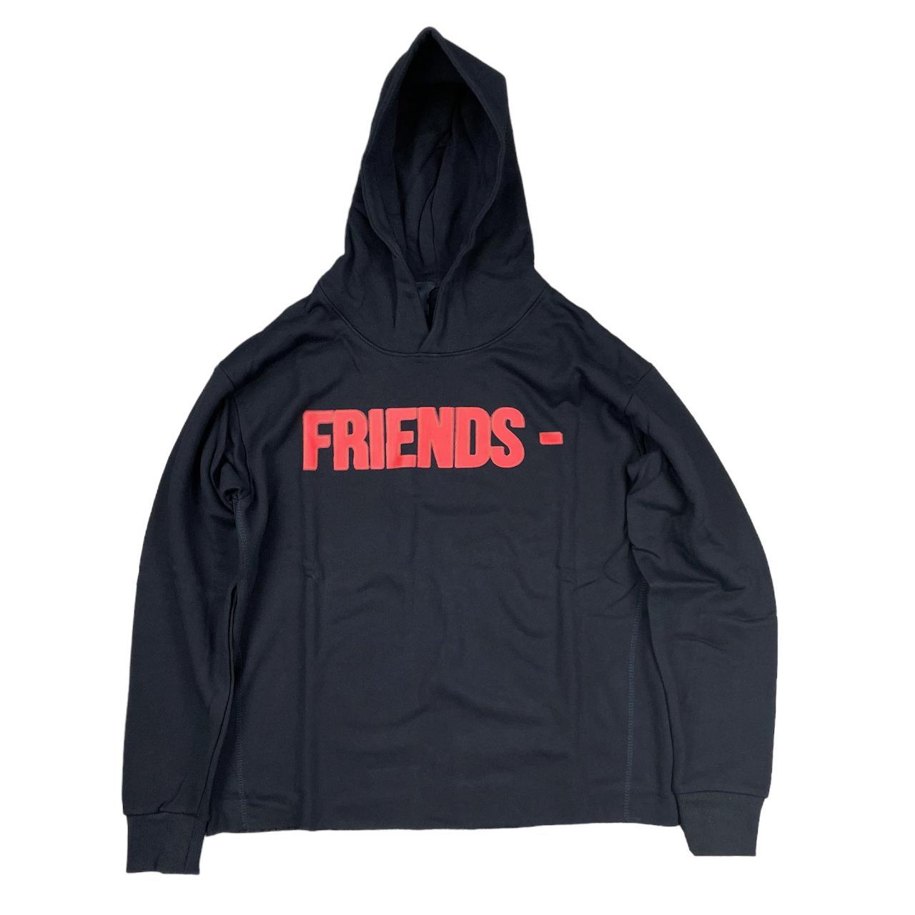 VLONE Scream Friends Hoodie Sweatshirt Black Red