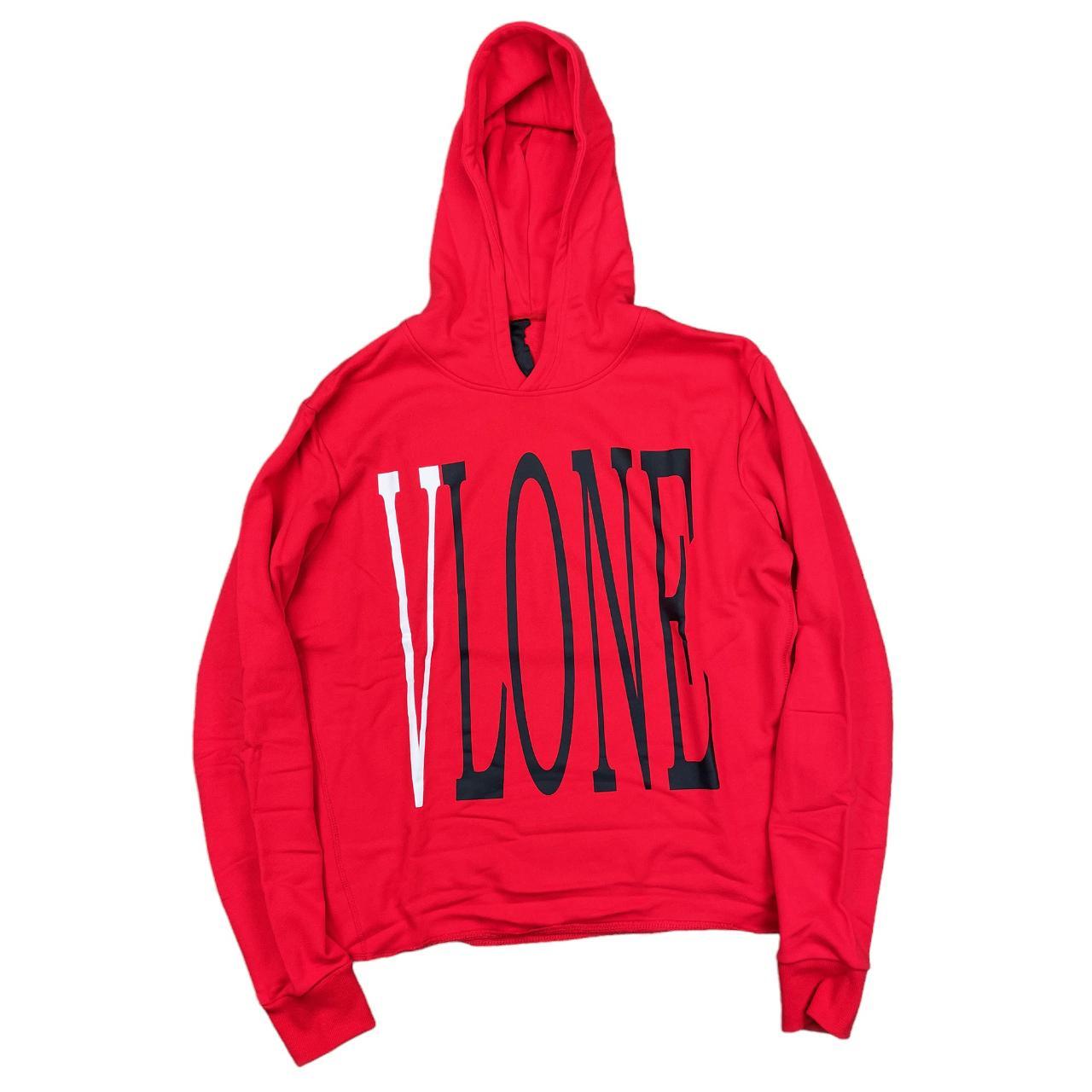 VLONE ATLANTA Staple Hoodie Sweatshirt Red Black Depop