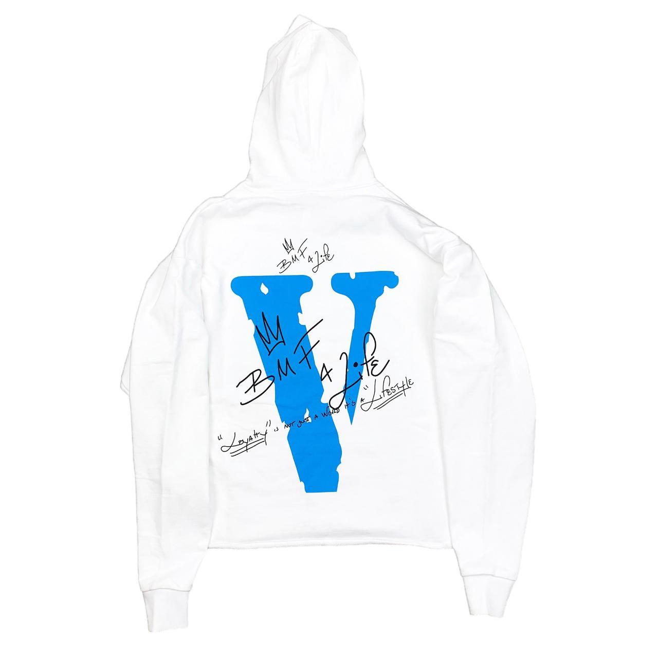 Shops blue vlone hoodie