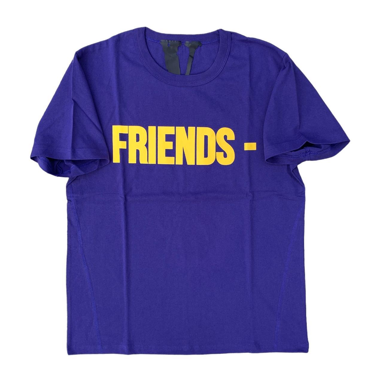 VLONE t shirt purple factory friends