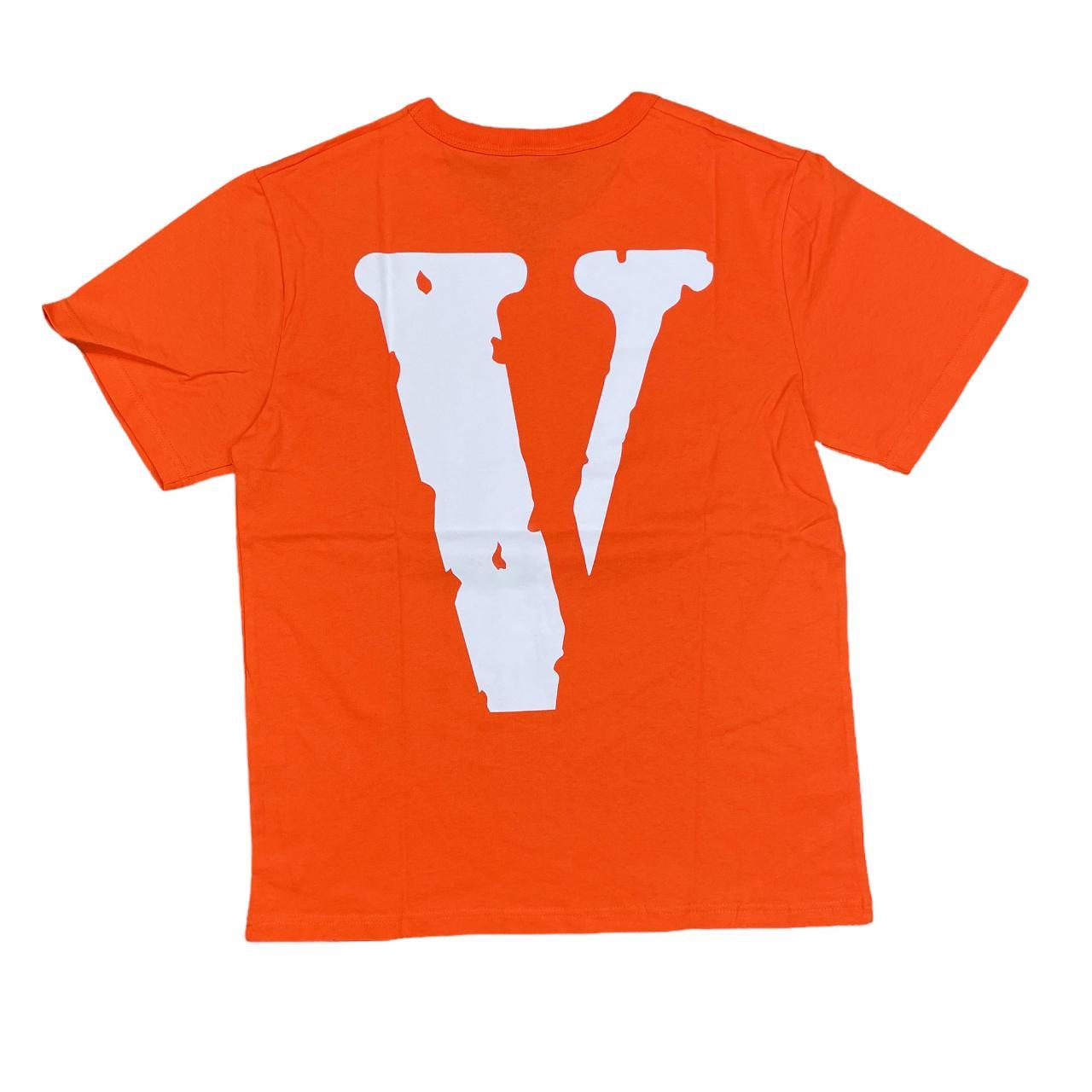 VLONE SXSW Staple Black & fashion White on Orange T-shirt