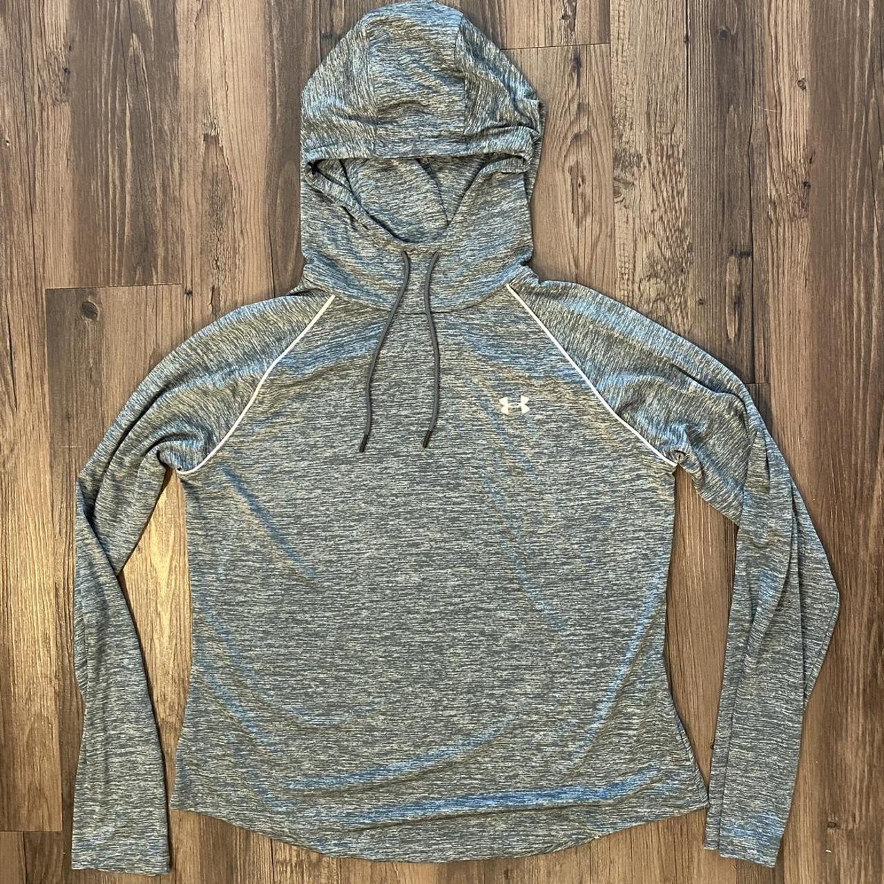 Under armour online hoodie silver women