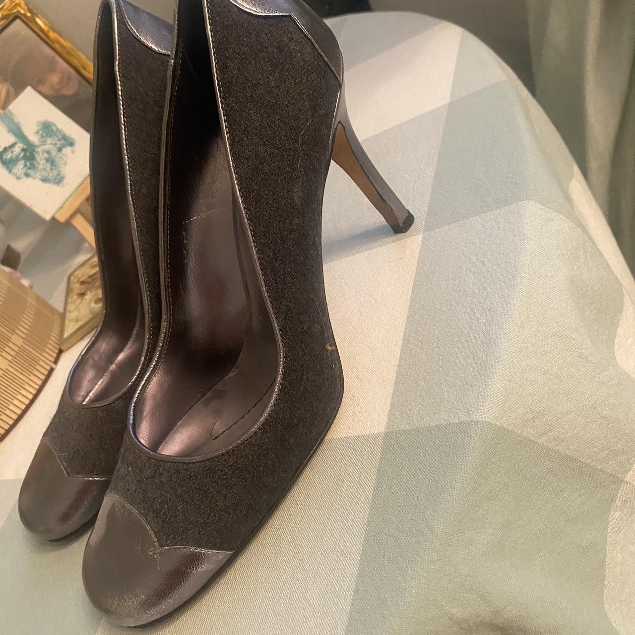 Kate Spade New York Women's Silver and Grey Courts | Depop