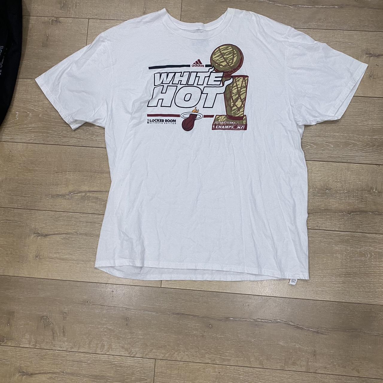 NBA Men's White T-shirt | Depop