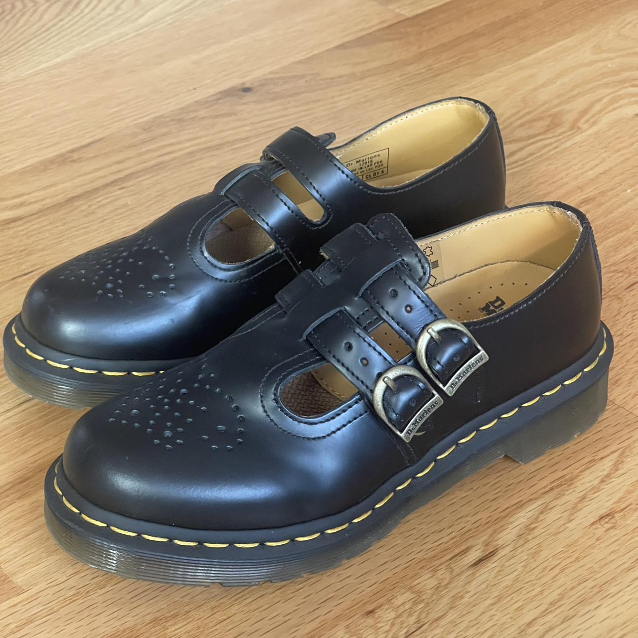 Mary Jane Doc Martens. Practically brand new, only... Depop
