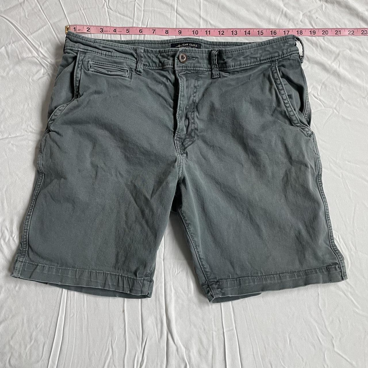 American Eagle Outfitters Men's Green Shorts | Depop