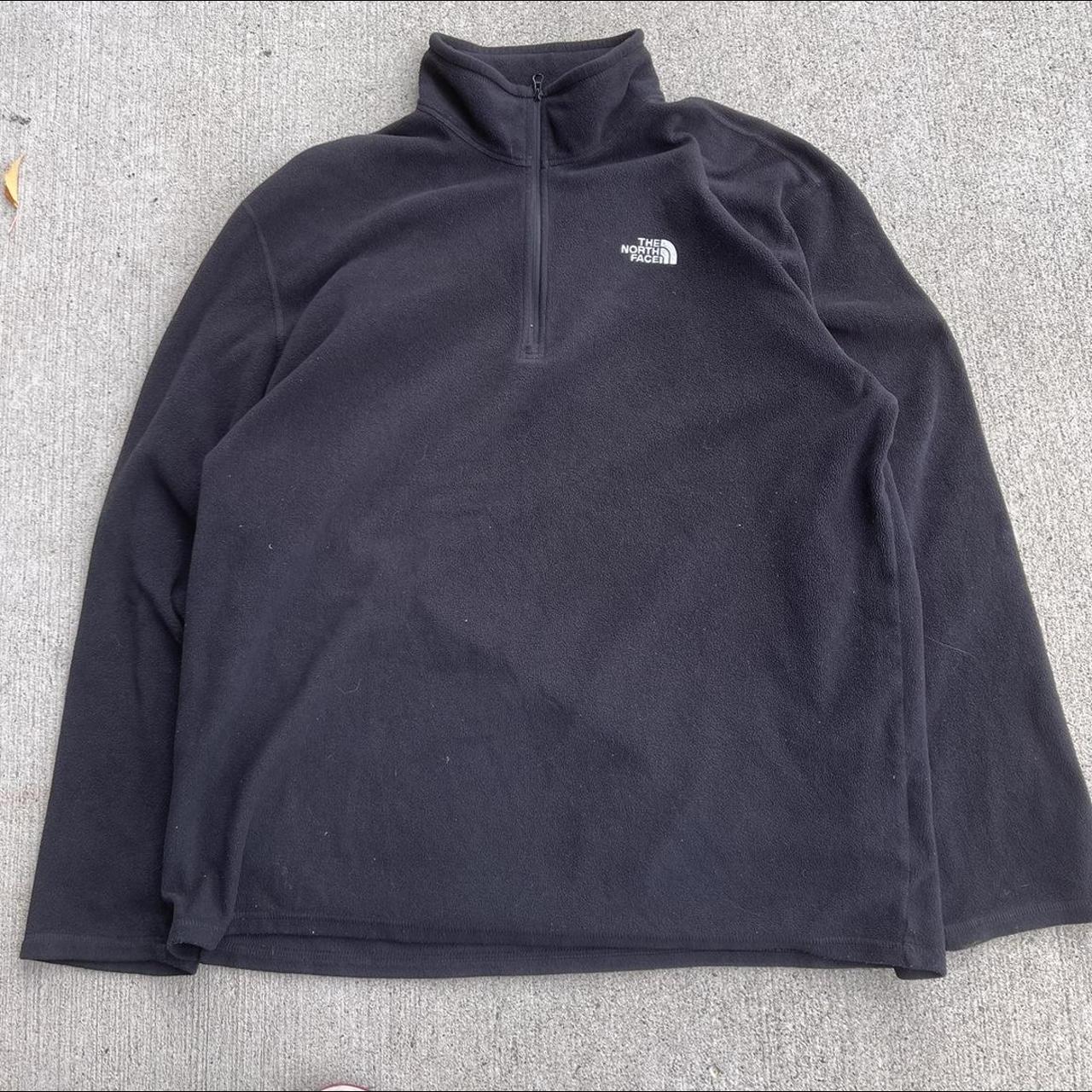 Black north face fleece brand new in condition no... - Depop