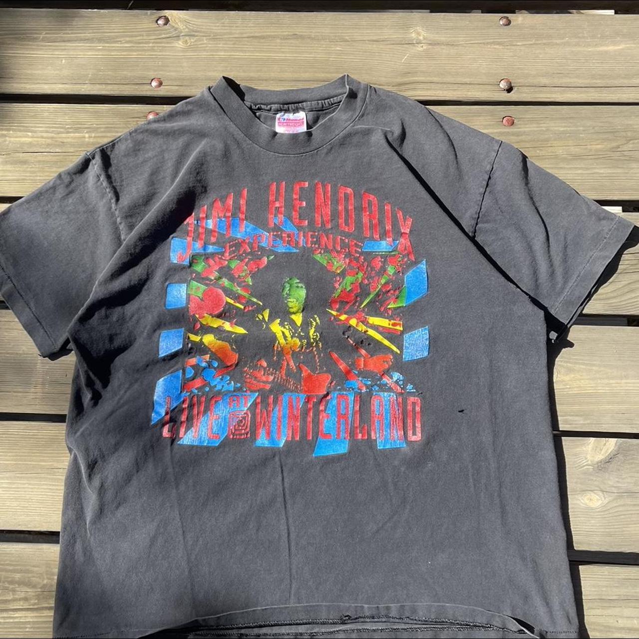 Crazy vintage 90s Jimi Hendrix T-shirt. I've never... - Depop