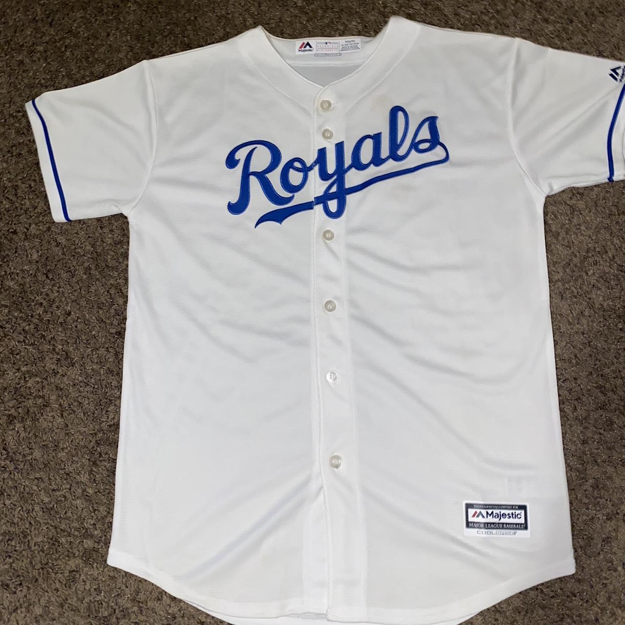 Majestic FlexBase Kansas City Royals Blank Jersey - Depop