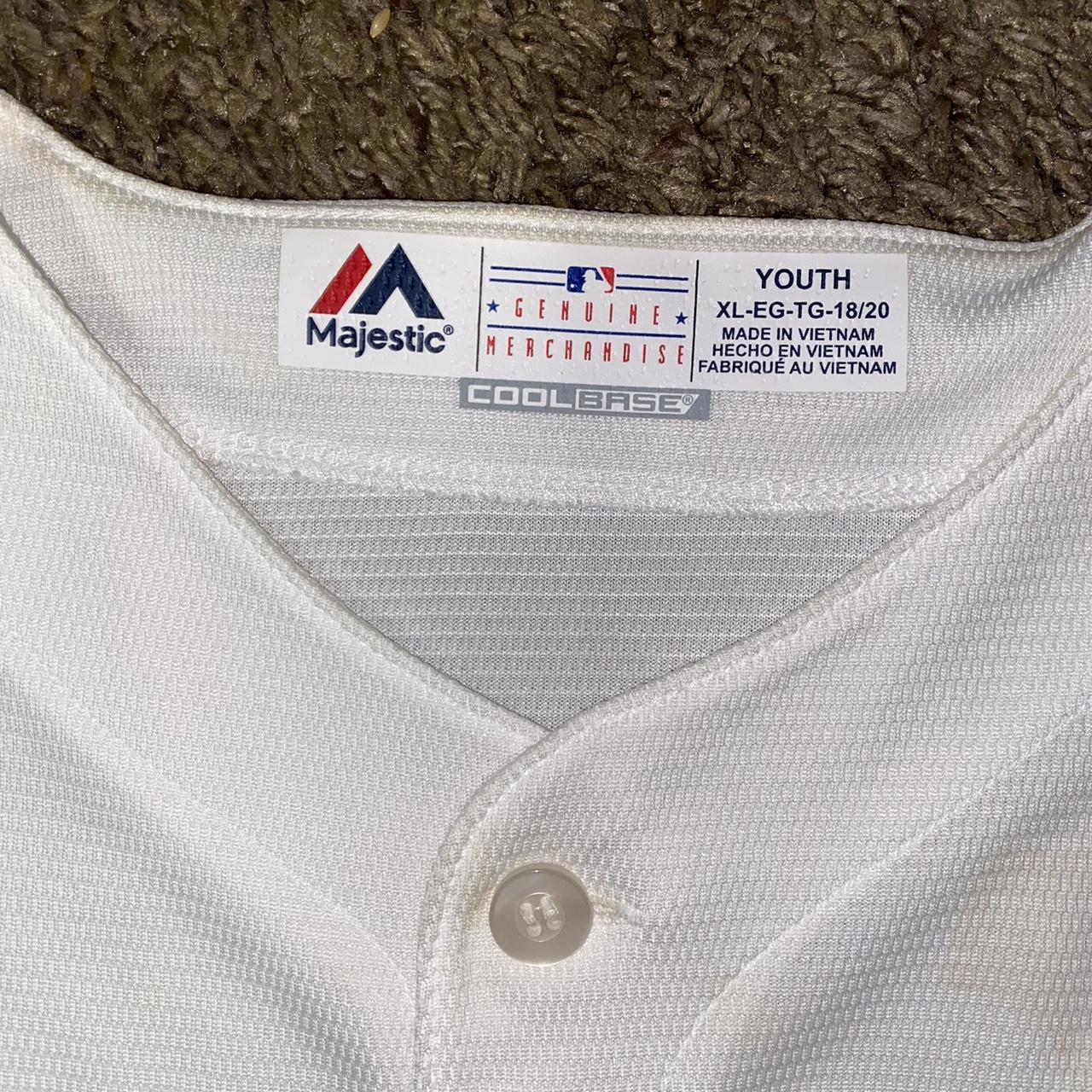 Majestic Athletic Men's Shirt - White - XL