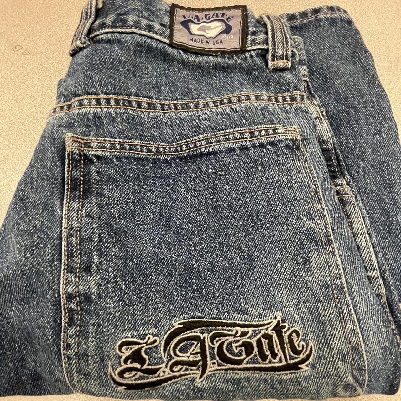 grail asf la gate jeans literally brand new... - Depop