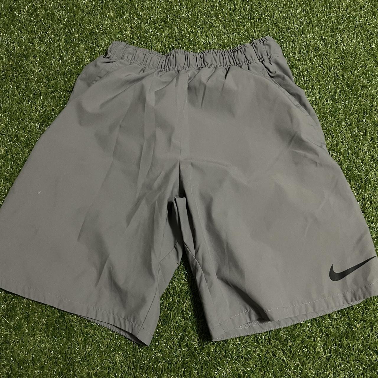 black grey nike shorts