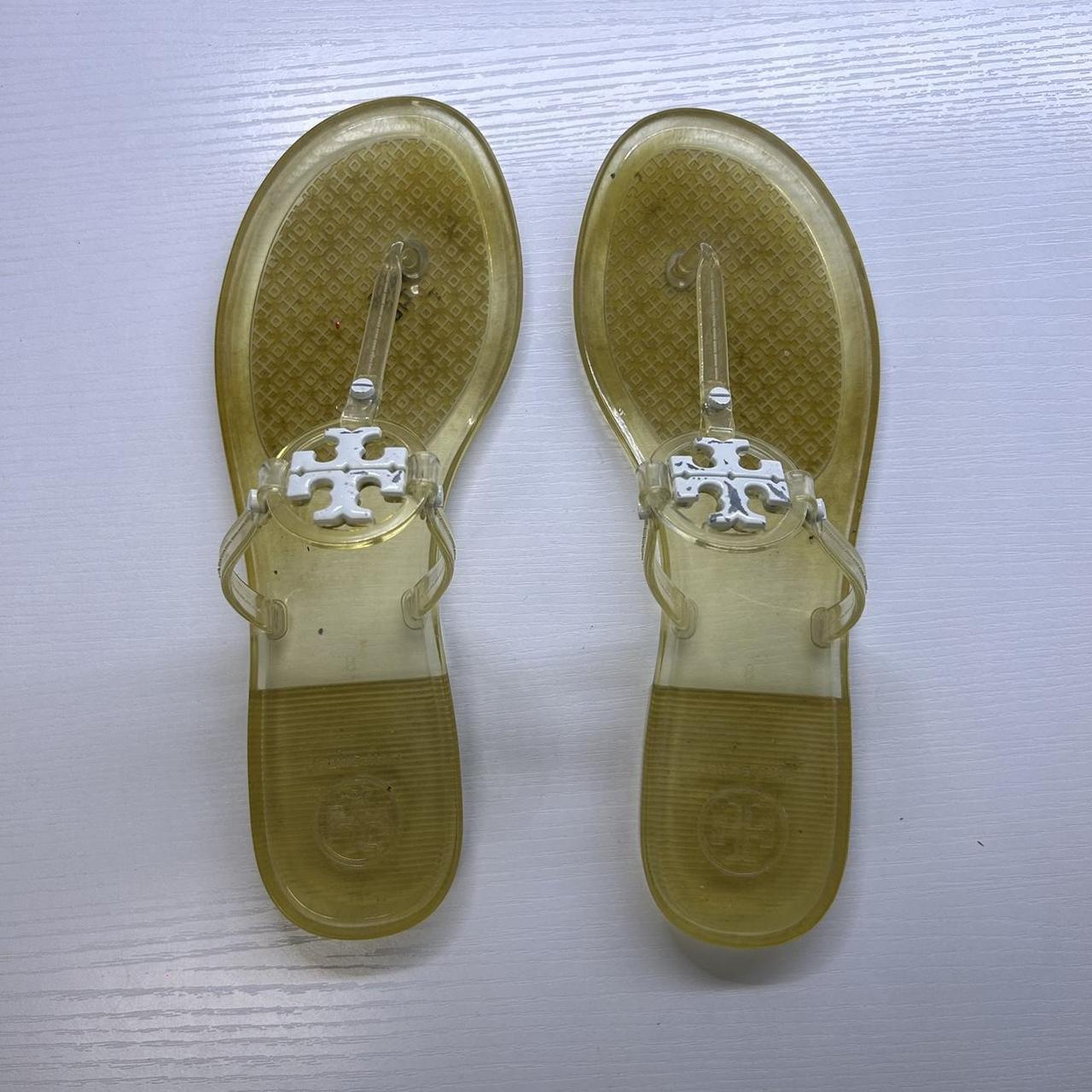 tory burch jelly shoes