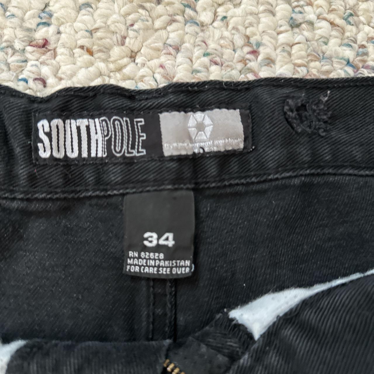 Vintage baggy south pole jeans 10” Leg opening - Depop