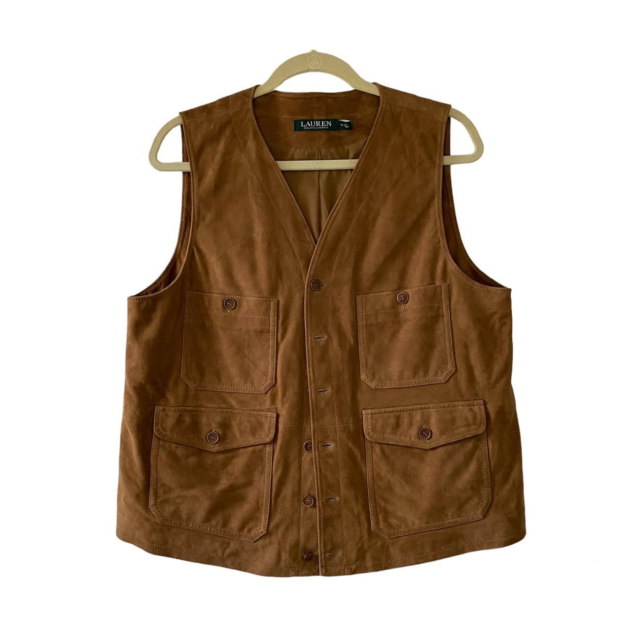 Gilet Fabric Brown