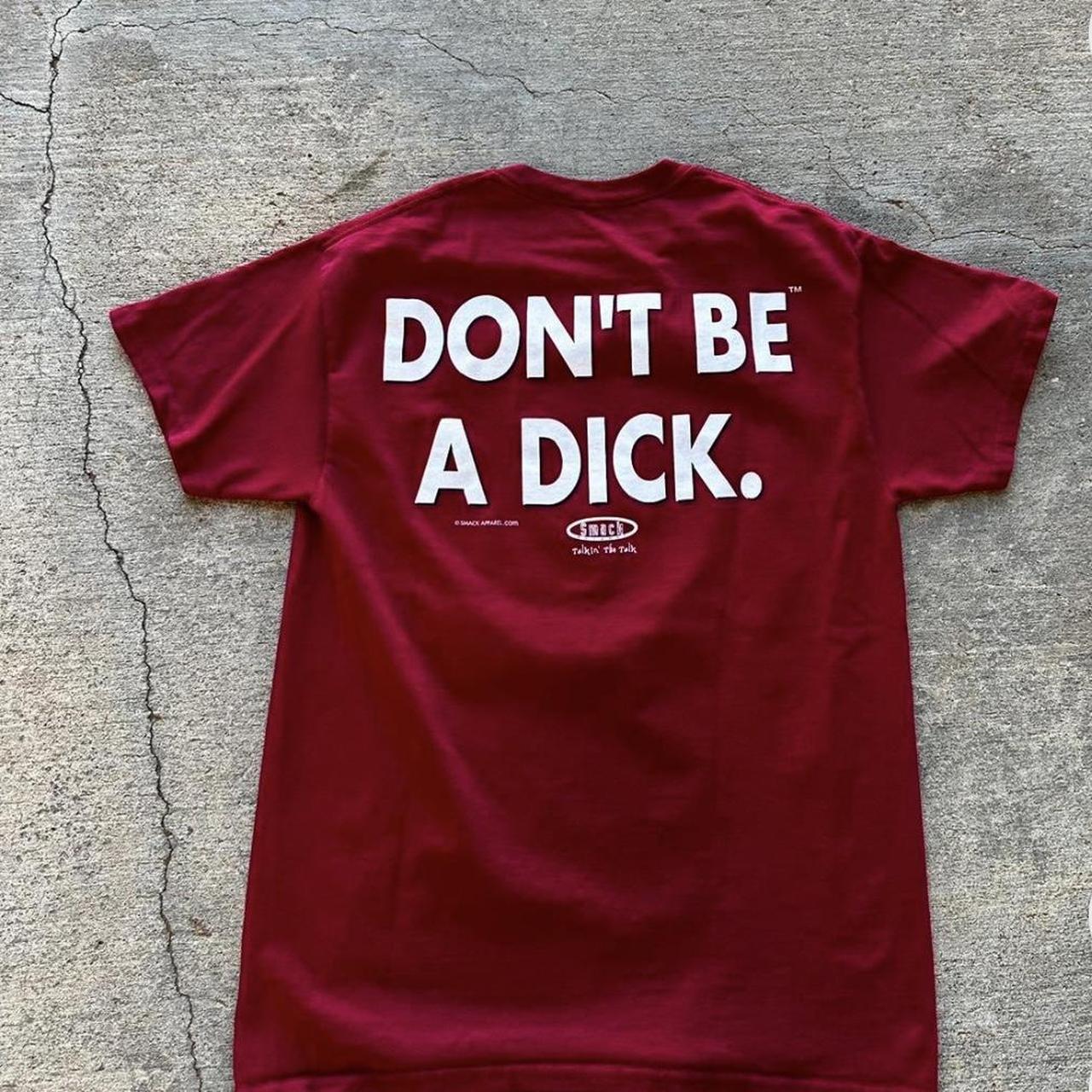 00s Oklahoma Sooners “Don’t Be A Dick” Smack Talk... - Depop