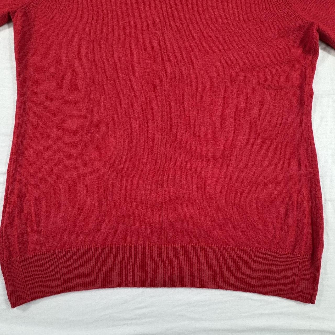 Basic Editions Women's Cardigan - Red - M – Basic… - image 5