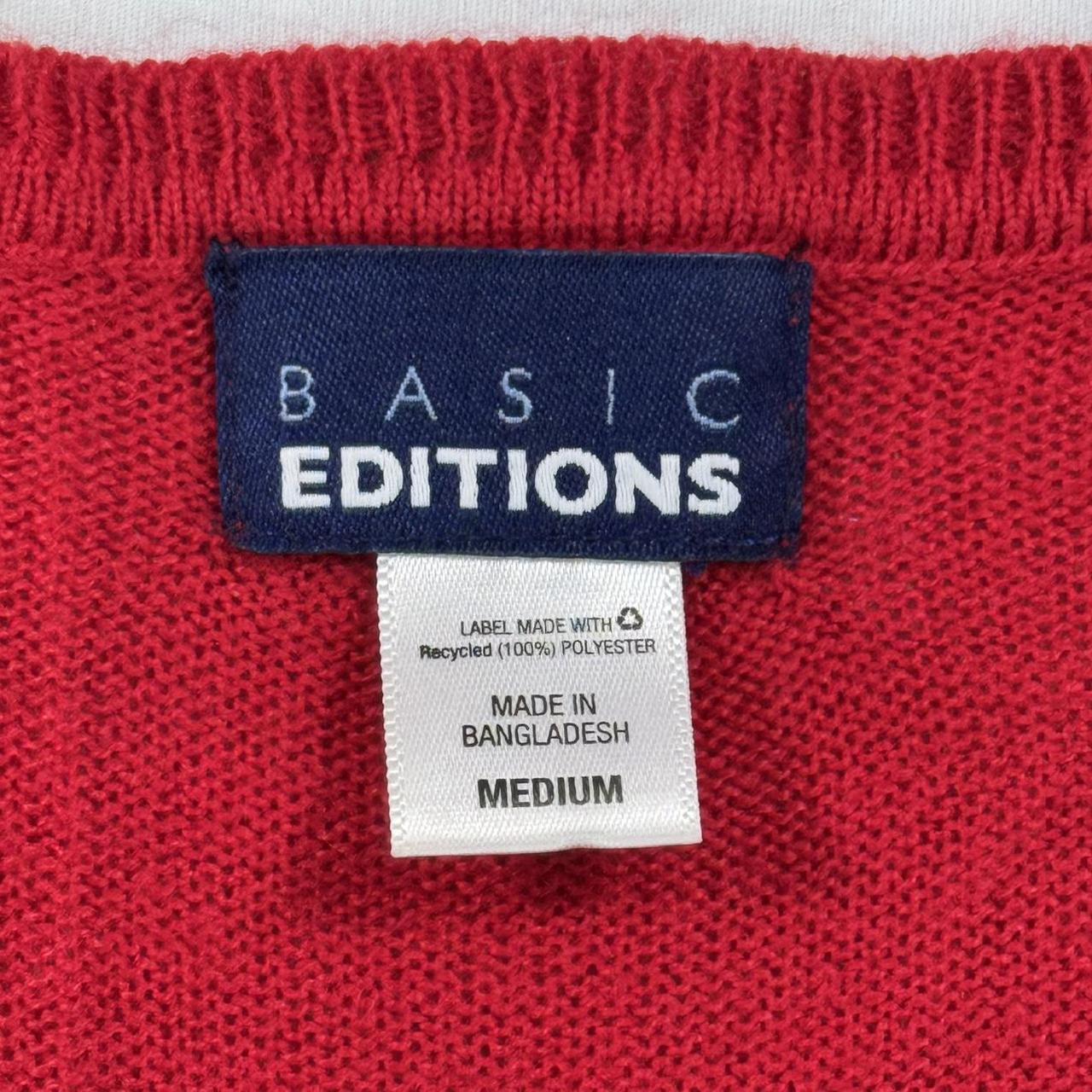 Basic Editions Women's Cardigan - Red - M – Basic… - image 6