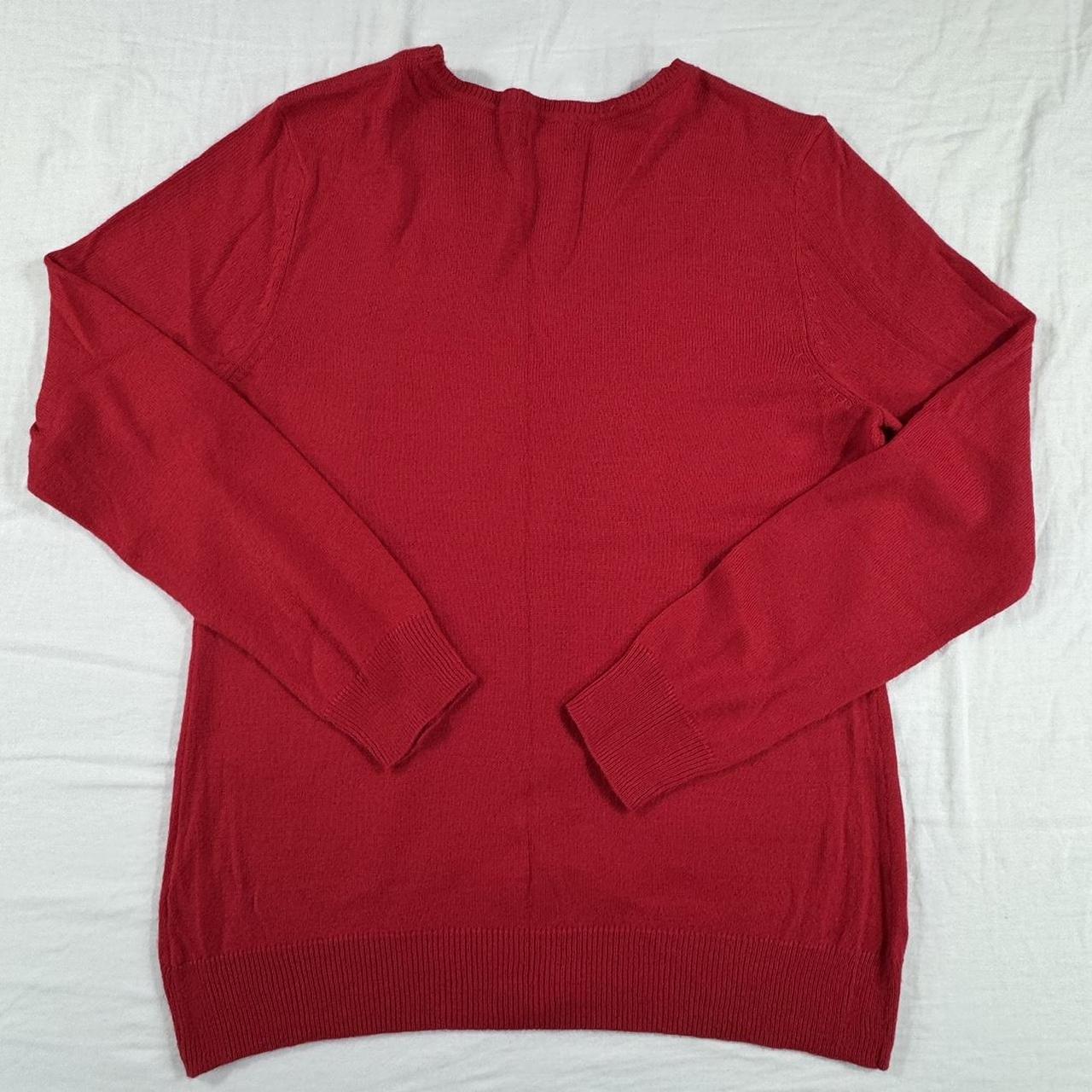 Basic Editions Women's Cardigan - Red - M – Basic… - image 4