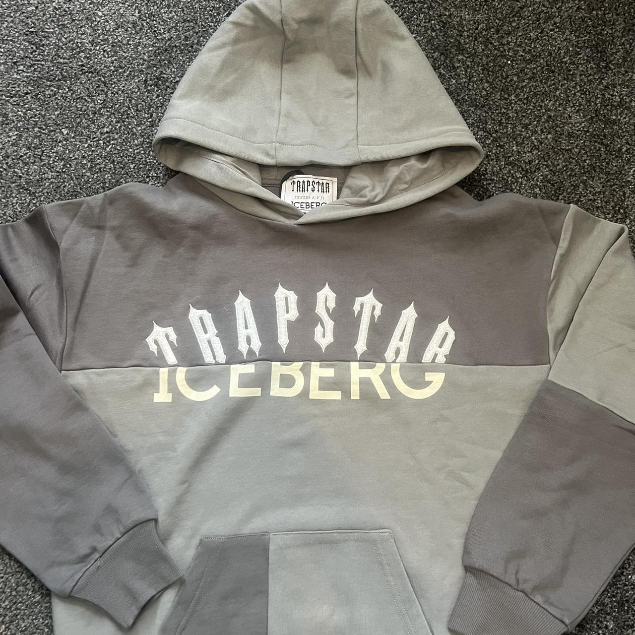 Trapstar X iceberg collar hoodie size small... Depop