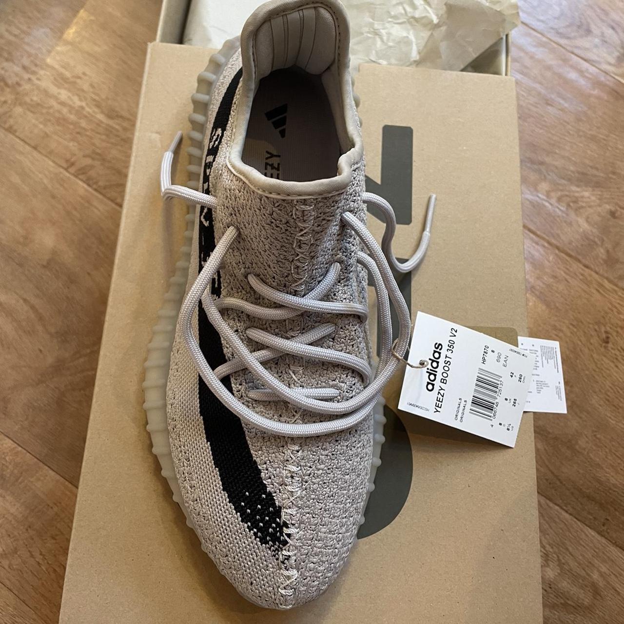 Yeezy Boost 350 V2. UK Size 8. Adidas Yeezy (Slate... - Depop