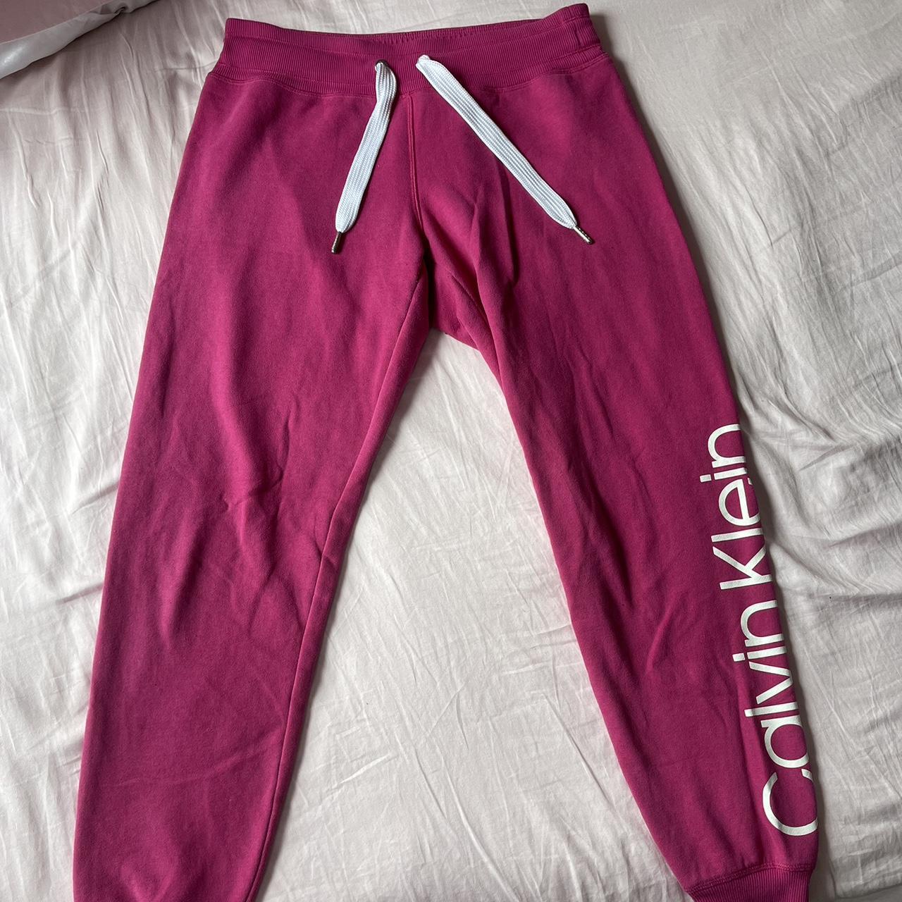 Calvin klein hot sale pink jogger