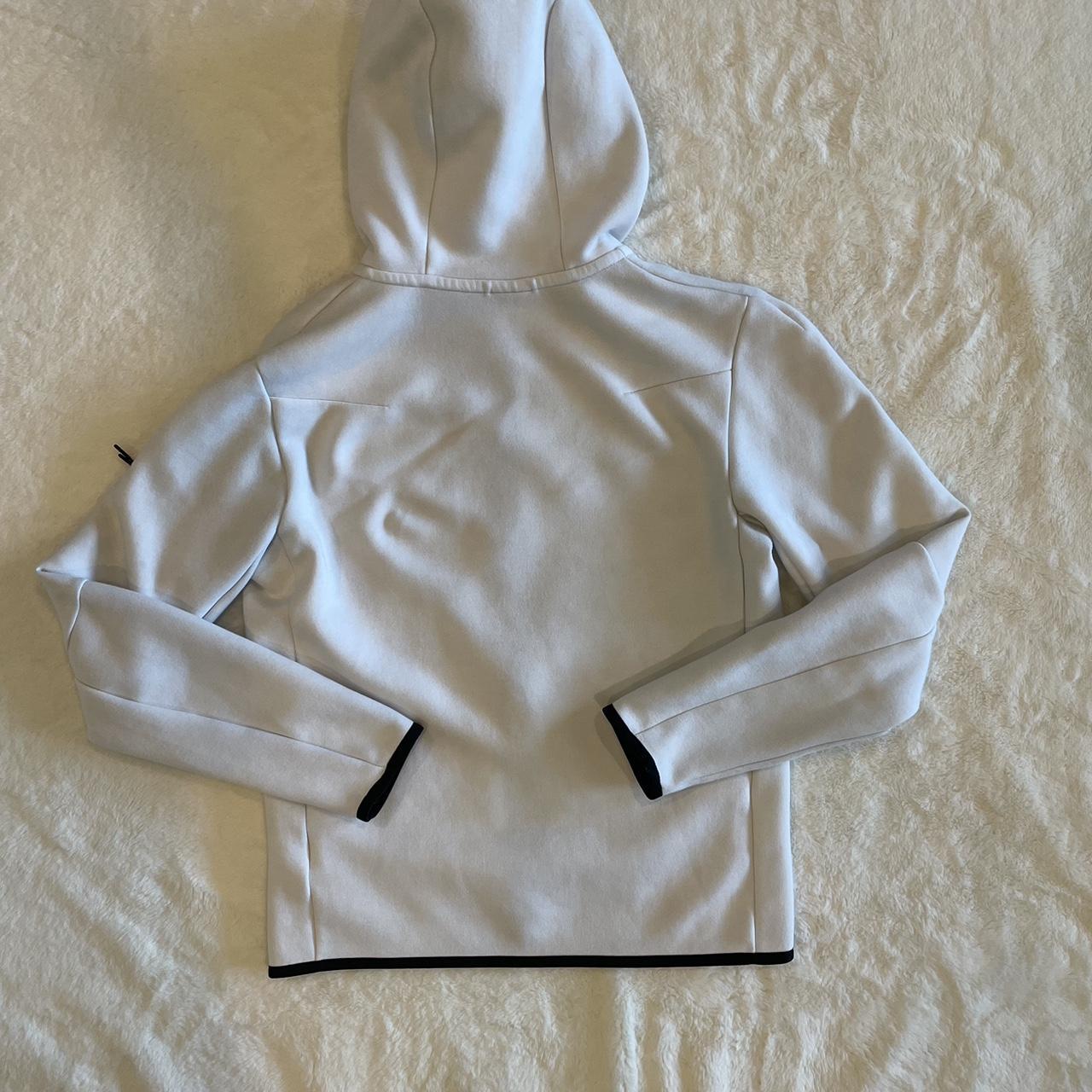 mens white tech fleece