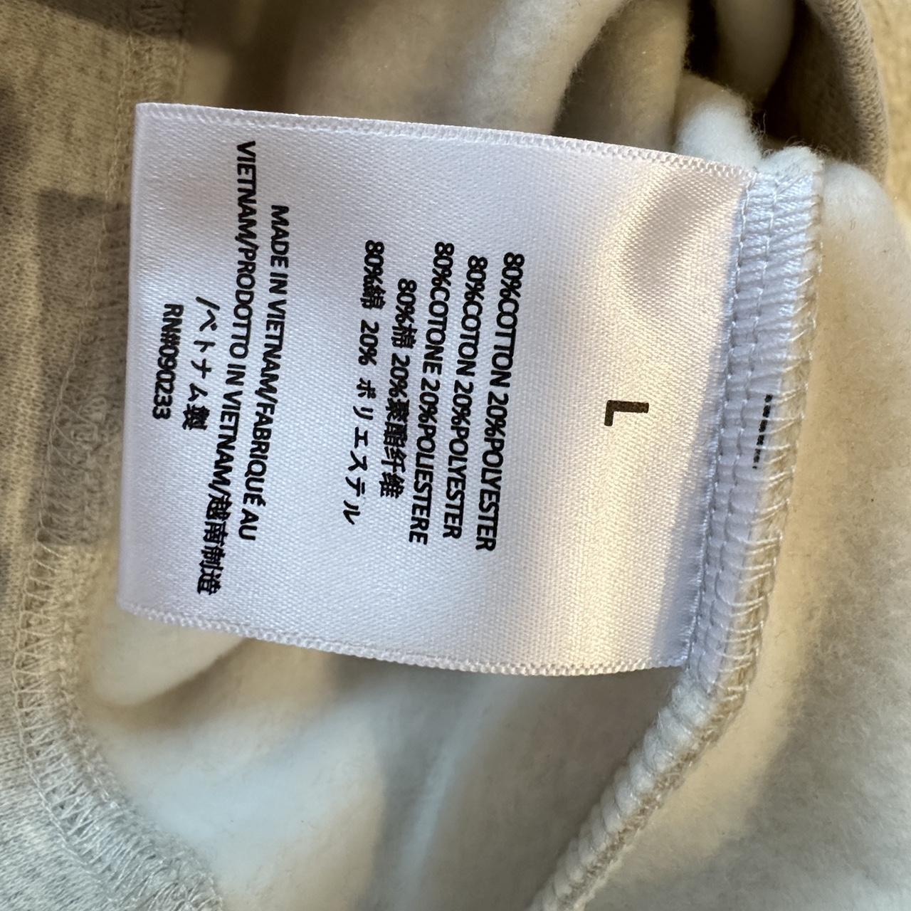 Essentials SS22 light oatmeal hoodie Run big We... | Depop