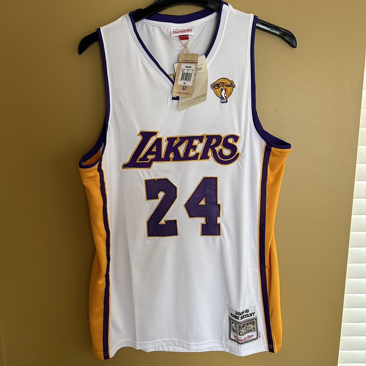 New Mens Mitchell & Ness LA Lakers '09 Swingman Basketball Size M