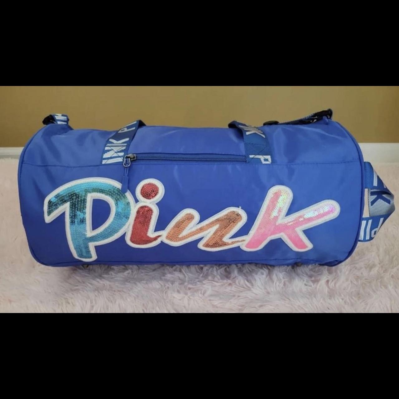 Victoria's Secret pink duffle bag New Large 20 by - Depop