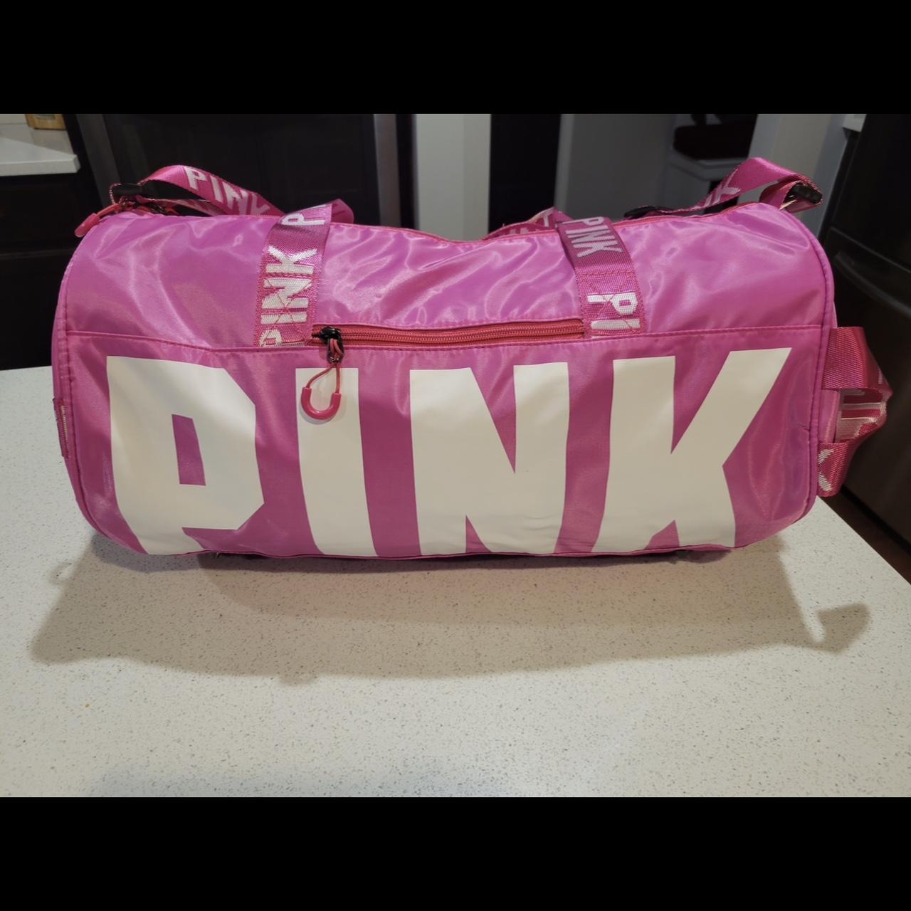 Victoria secret Pink bag Tote duffle bag weekend... - Depop