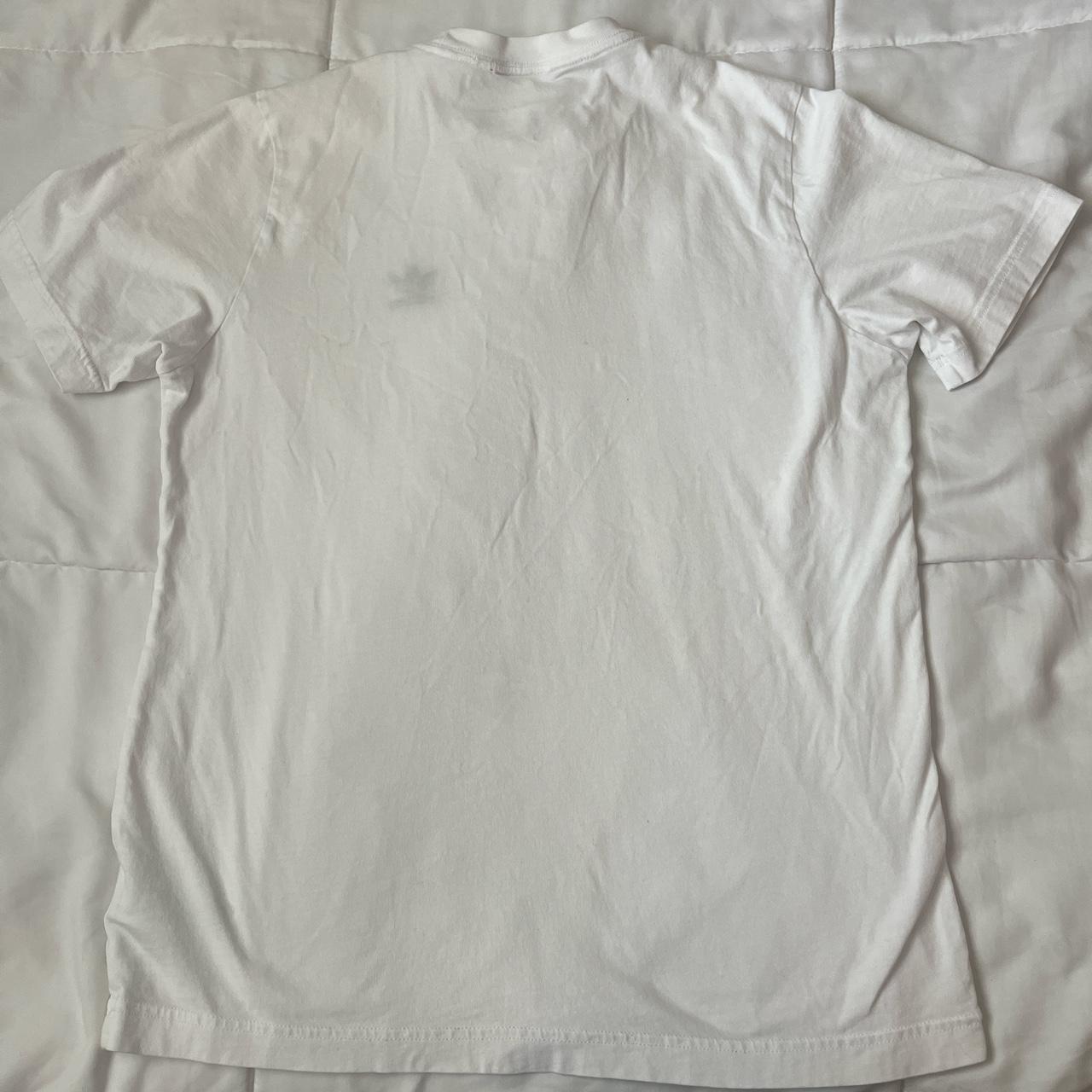 Adidas Men's White T-shirt | Depop