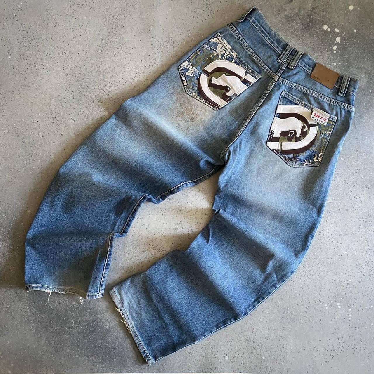 Ecko Unltd. Men's Blue Jeans Depop